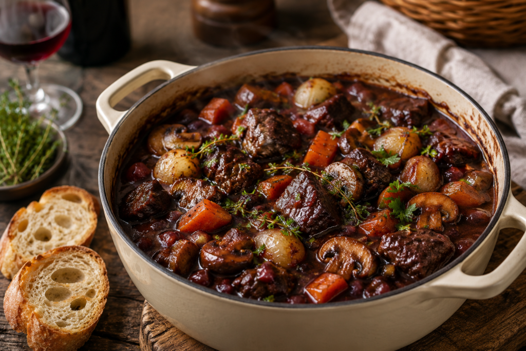 Classic Beef Bourguignon