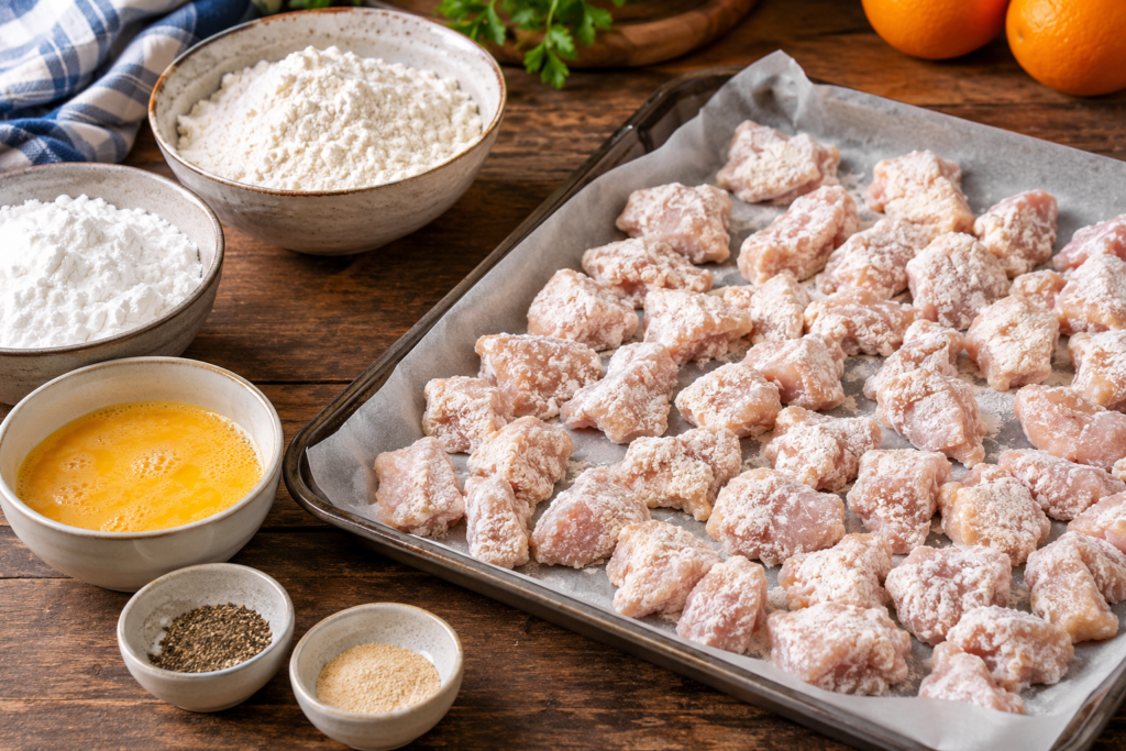 Crispy Chicken Preparation