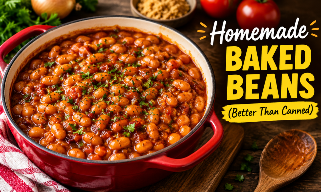 Homemade Baked Beans (Better Than Canned)