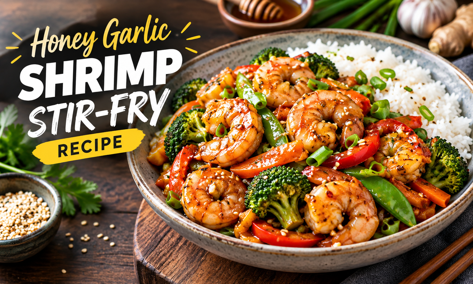 Honey Garlic Shrimp Stir-Fry Recipe