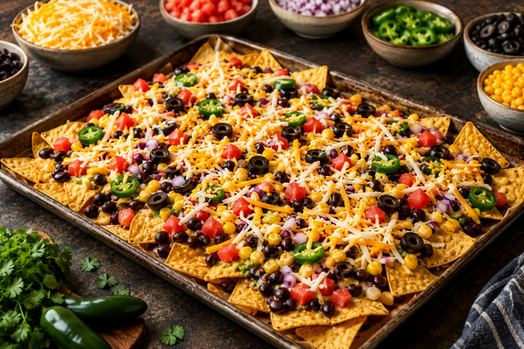 Layering the Nachos