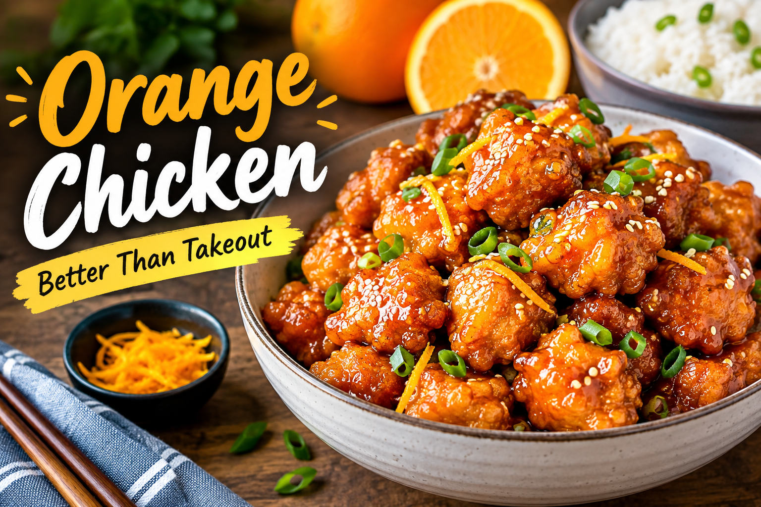 Orange Chicken (Better Than Takeout)