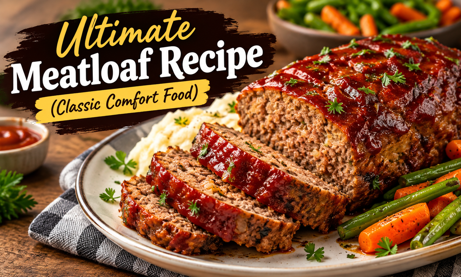 Ultimate Meatloaf Recipe (Classic Comfort Food)