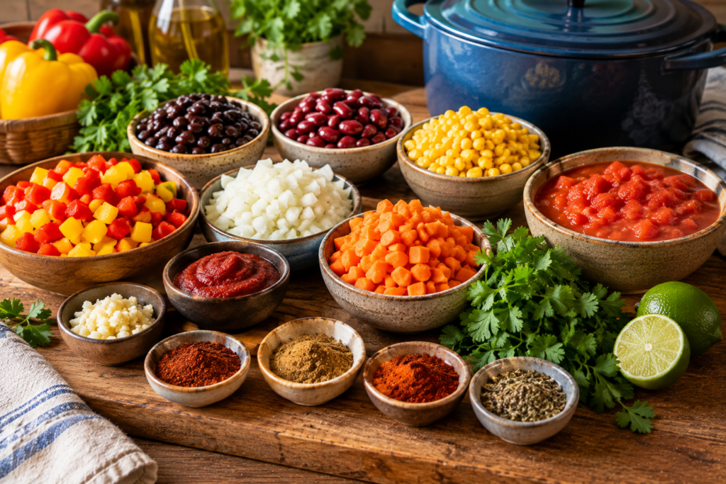 fresh ingredients