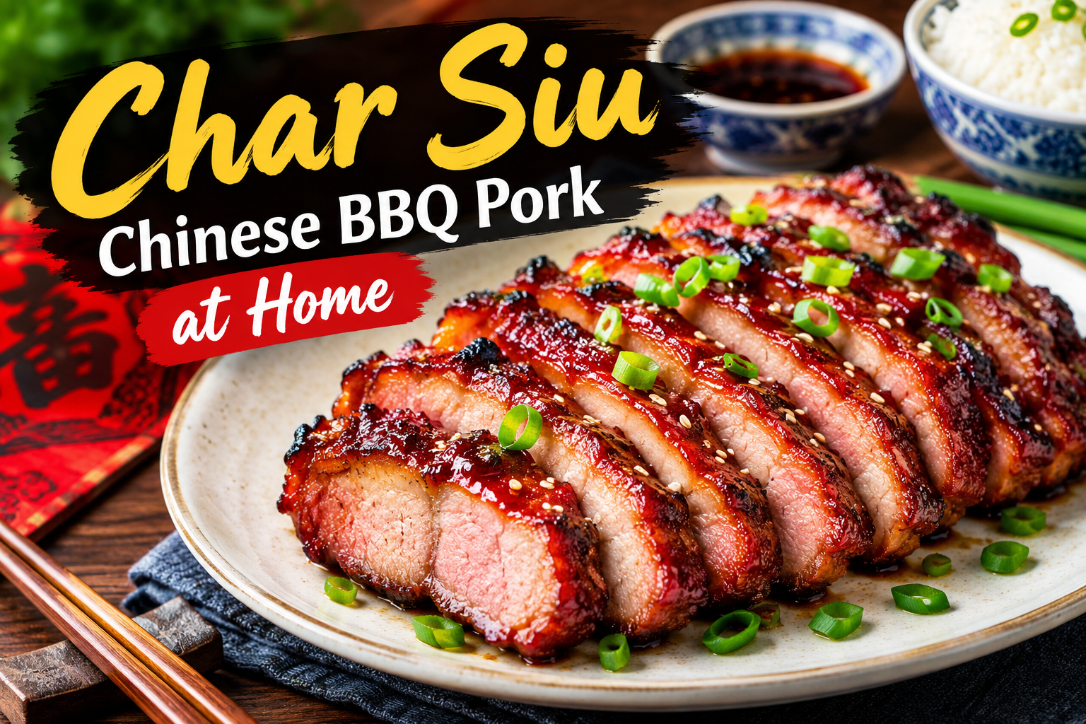 Char Siu: Chinese BBQ Pork at Home